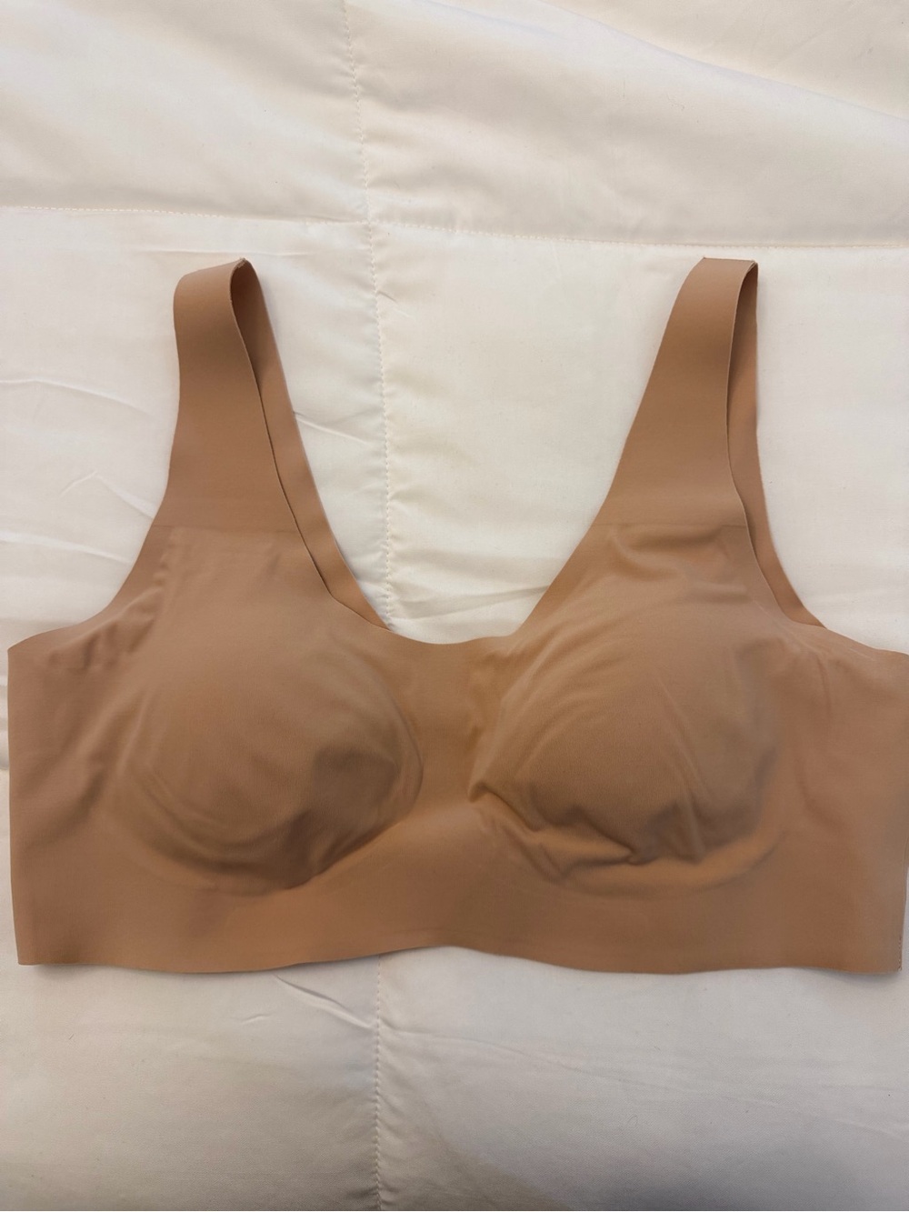 Knix Seamless Nude Comfort Wireless Bra - Smooth Support